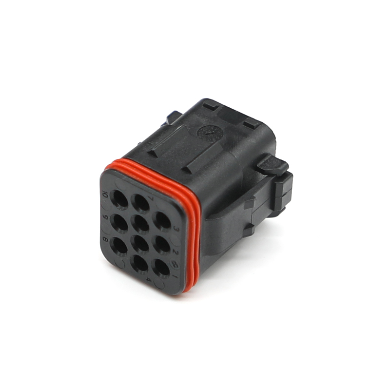 132010-001 conector automotriz de 10 vías (masculino)