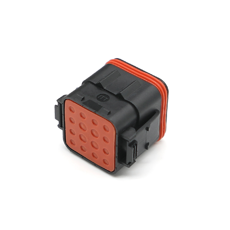 132124-001 Conector automotriz de 16 vías (masculino)