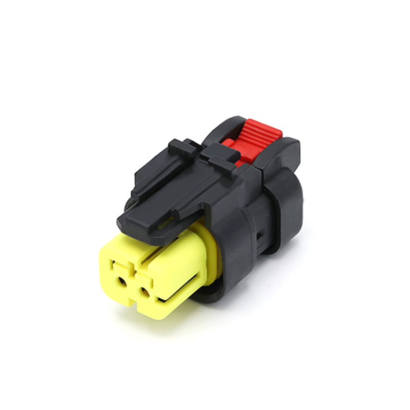 776427-3 conector automotriz de enchufe de 2 vías (masculino)