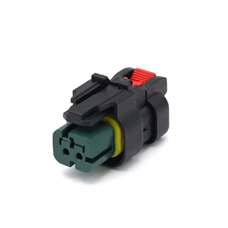 776427-4 conector automotriz de enchufe de 2 vías (masculino)