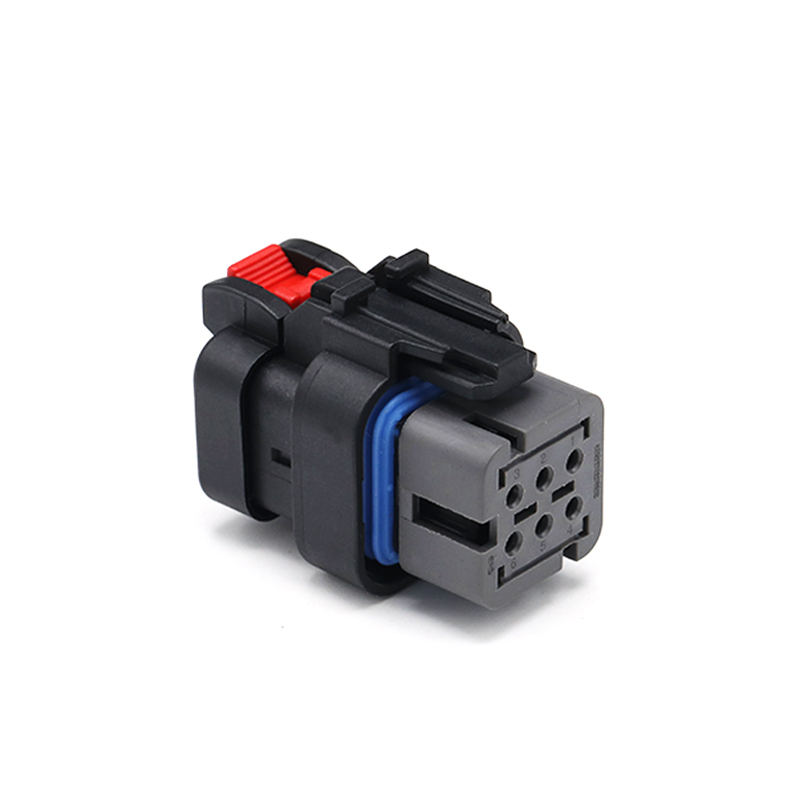 776433-2 Conector automotriz de 6 vías (masculino)