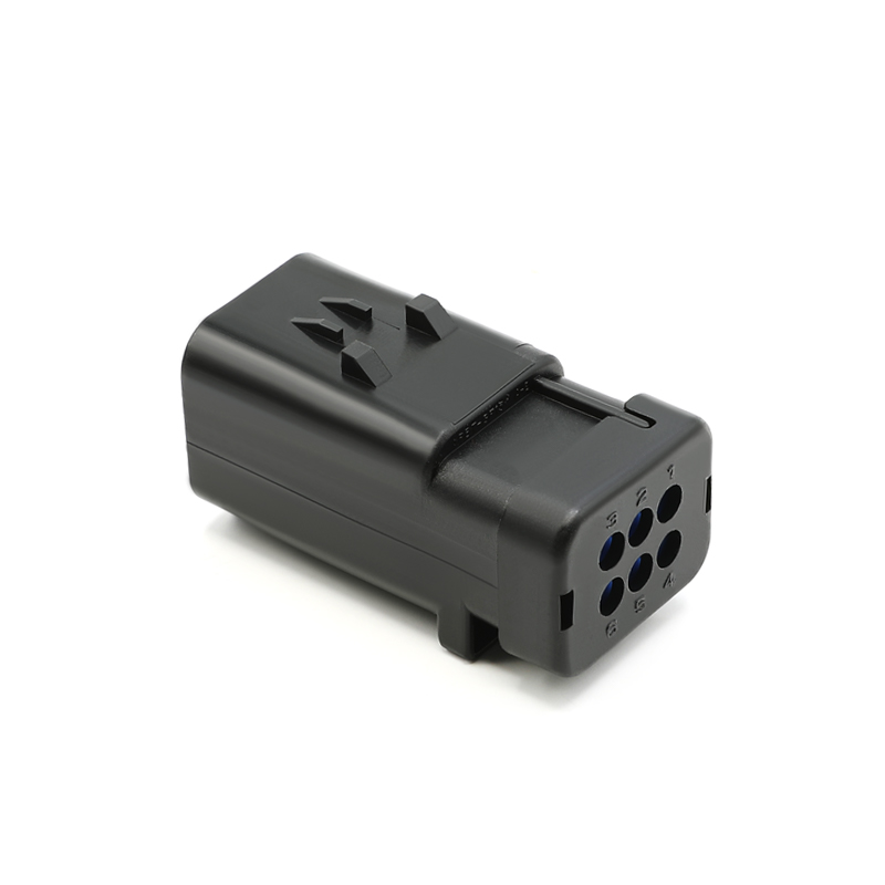 776434-1 conector automotriz de 6 vías (femenina)