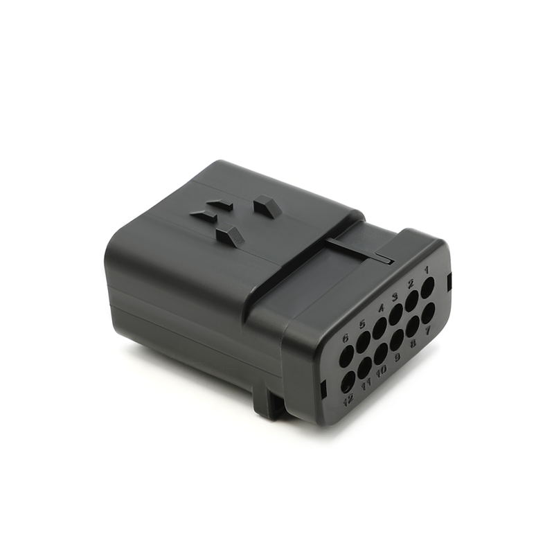 776438-1 conector automotriz de receptáculo de 12 vías (femenino)