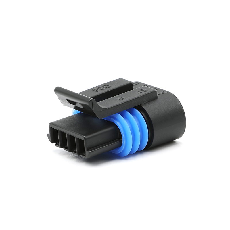 12162190 conector automotriz de receptáculo de 4 vías (femenina)