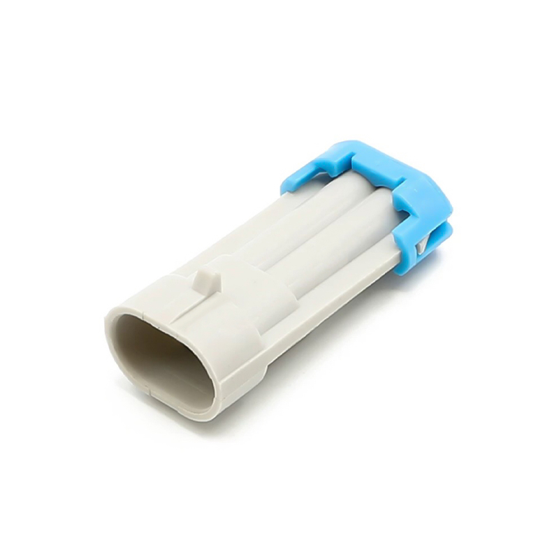 12162343 conector automotriz de pasador de 2 vías (masculino)