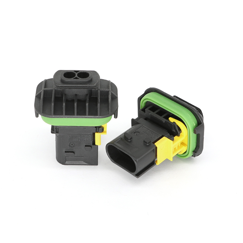 1-1703841-1 Conector automotriz de enchufe de 2 vías (macho)