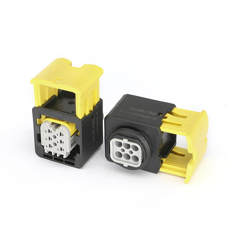 2-1418469-1 Conector automotriz de receptáculo de 6 vías (hembra)