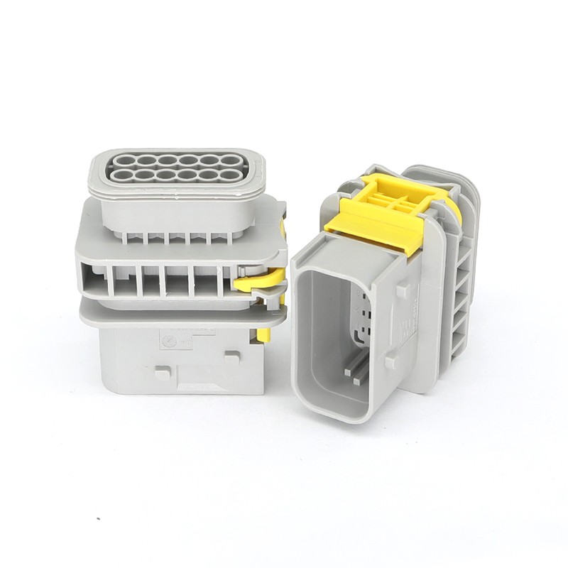 2-1564414-1 Conector automotriz de clavija (macho) de 12 vías