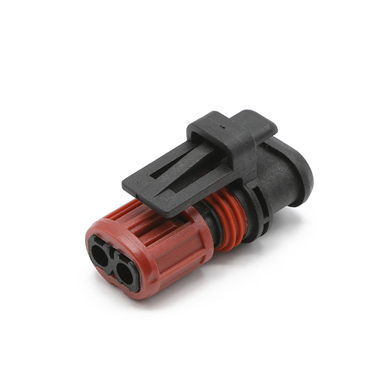 1337245-3 Conector automotriz de enchufe de 2 vías (hembra)